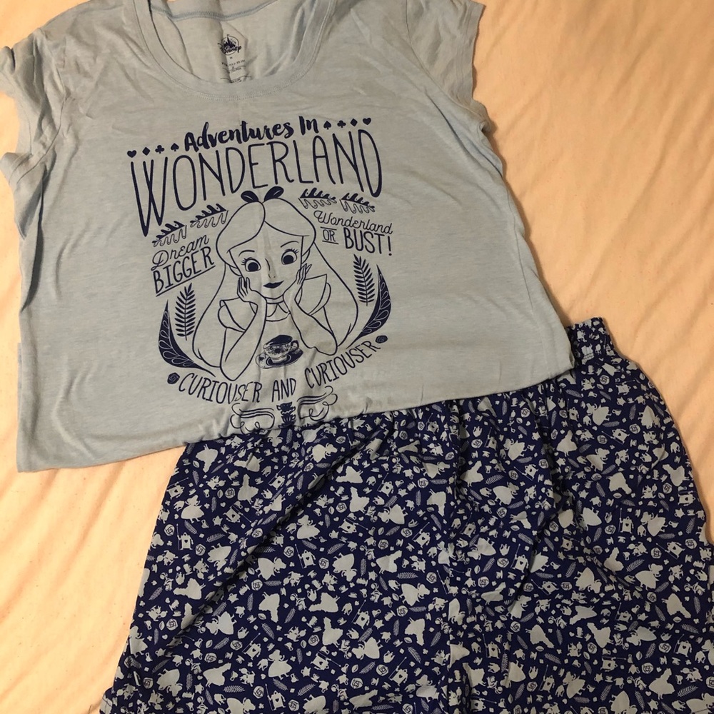 Disney Alice in Wonderland PJ’s